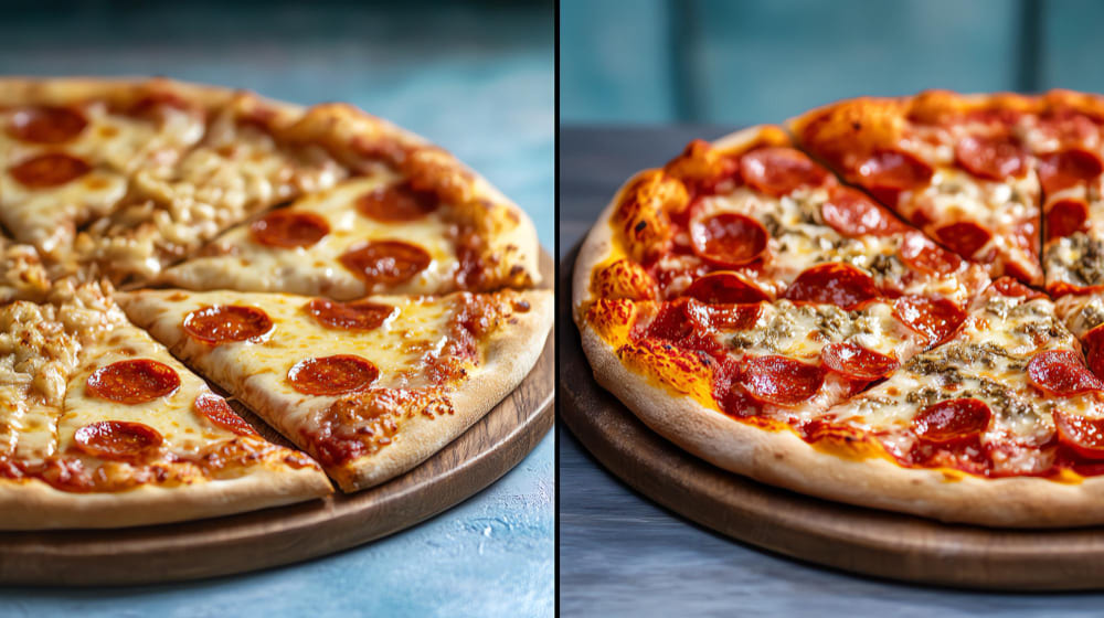 Czym się różni pizza włoska od pizzy amerykańskiej?